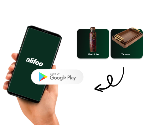 Alifeo store UI